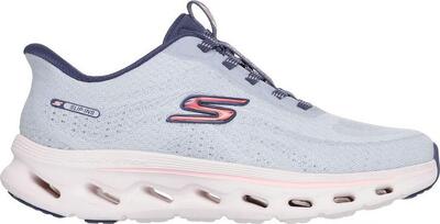 Skechers go walk glide-step 2.0 blauwe sportschoenen voor dames