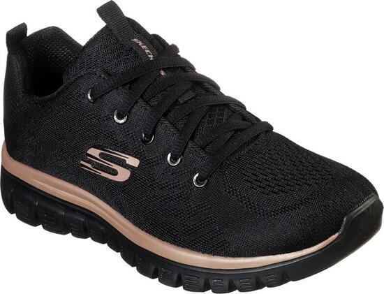 Scarpe da ginnastica da donna Skechers Graceful nere