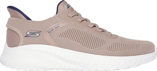 Zapatillas Skechers Hombre Bobs Sport Squad Chaos - Solid Step Topo