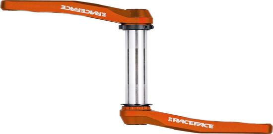 Manivelles Race Face Atlas Cinch Direct-Mount Axe 83mm Orange (Sans Boitier)