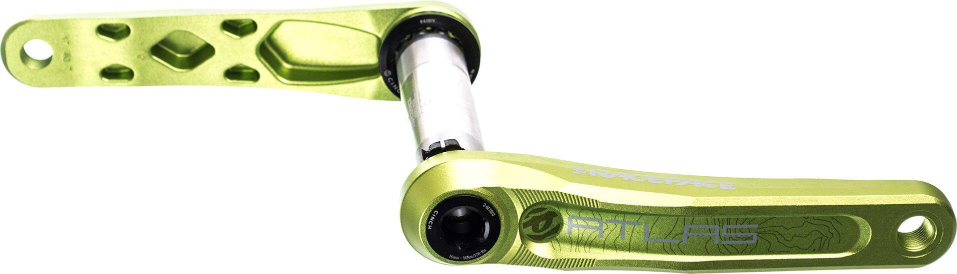 Manivelles Race Face Atlas Cinch Direct-Mount Axe 83mm (sans boitier) Vert 2/4