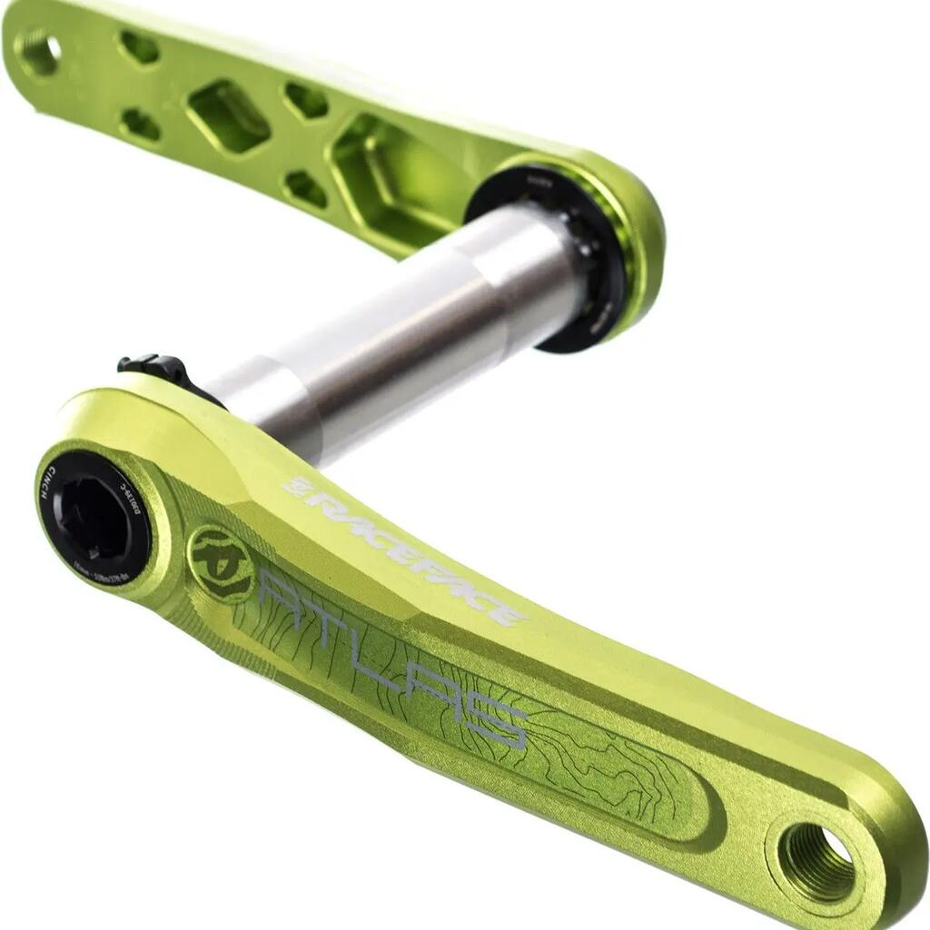Race Face Atlas Cinch Direct-Mount Cranks 83mm Spindle (without housing) Green