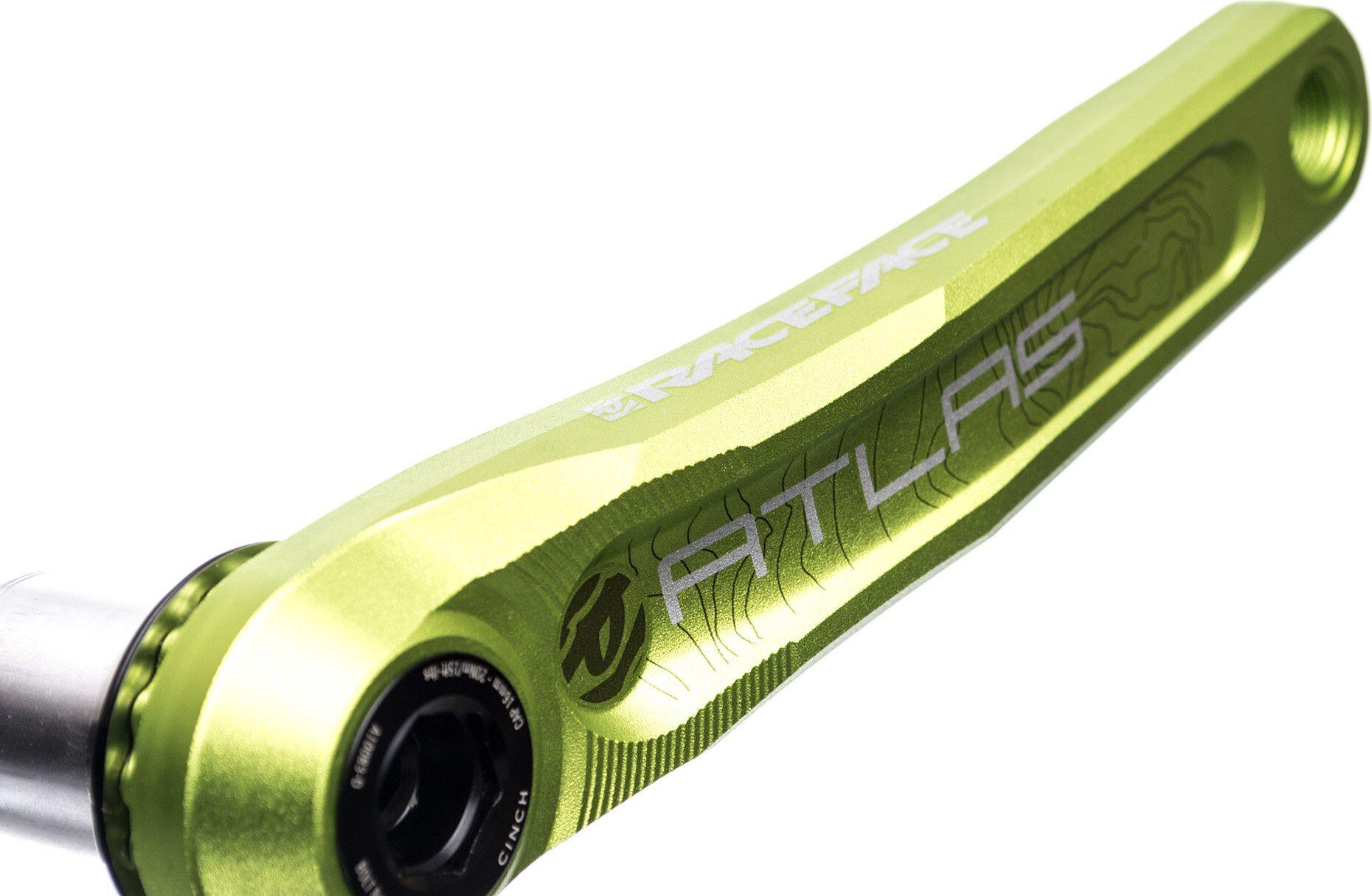 Manivelles Race Face Atlas Cinch Direct-Mount Axe 83mm (sans boitier) Vert 4/4