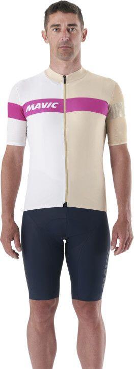 Maillot Manches Courtes Mavic Ksyrium Pro Beige 3/6