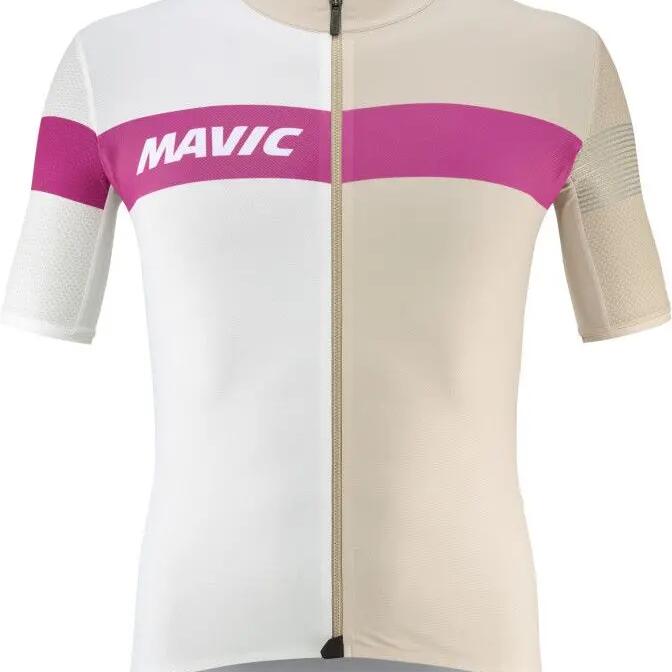 Mavic Ksyrium Pro Beige short sleeve jersey