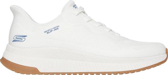 Scarpe da uomo Skechers bobs squad bianche