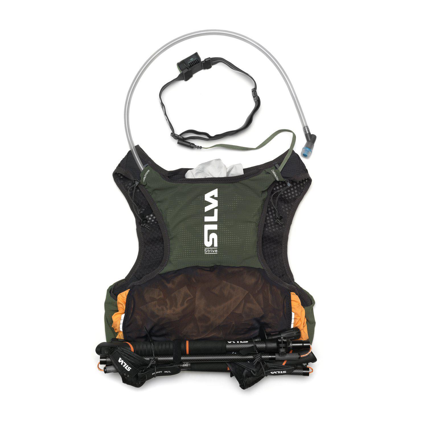 Trail running vest 5L Strive met hydratatieopslag en fleszakken 7/7