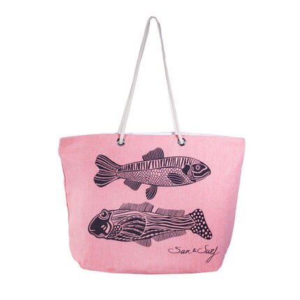 SAC FOUTA IMPRIMÉ POISSONS