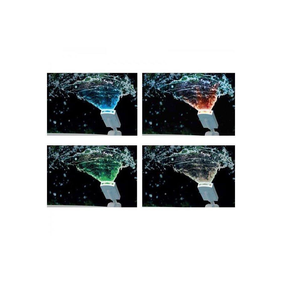 Led multicor Intex piscinas 4 cores: metal & ultra frame 6/7