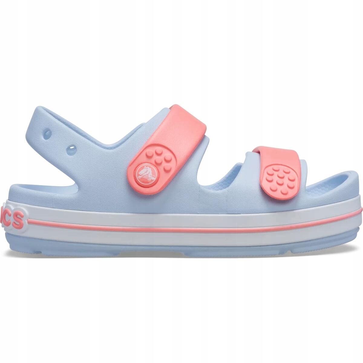 Crocs Dziecięce Sandałki Buty Na Rzep Crocband Cruiser 209423 Kids 32-33 3/6