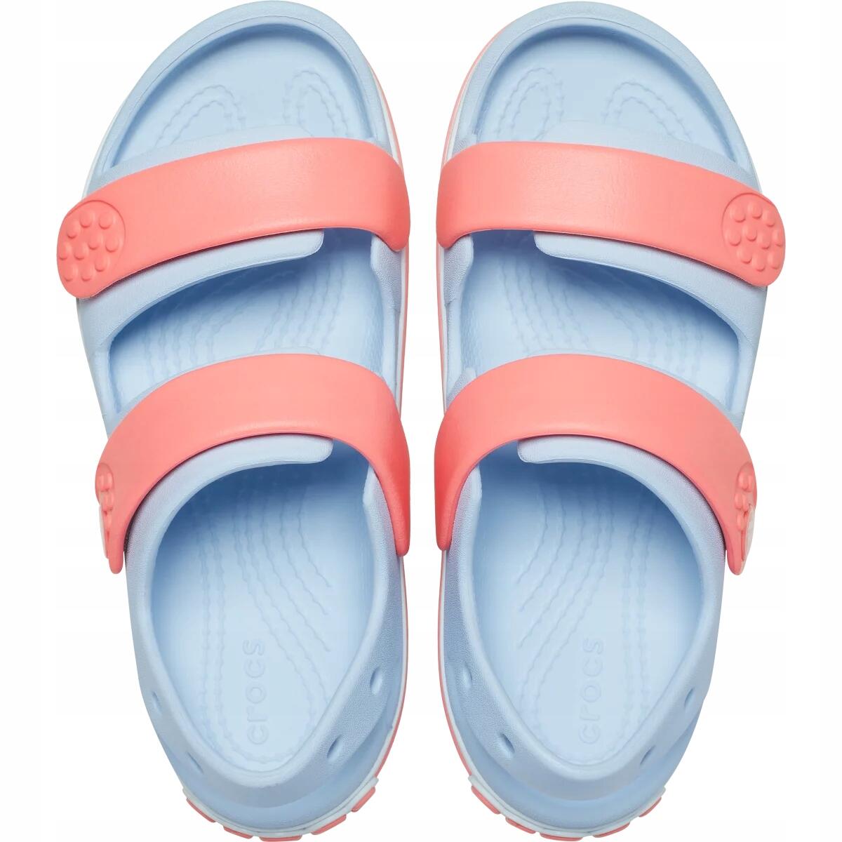 Crocs Dziecięce Sandałki Buty Na Rzep Crocband Cruiser 209423 Kids 32-33 6/6