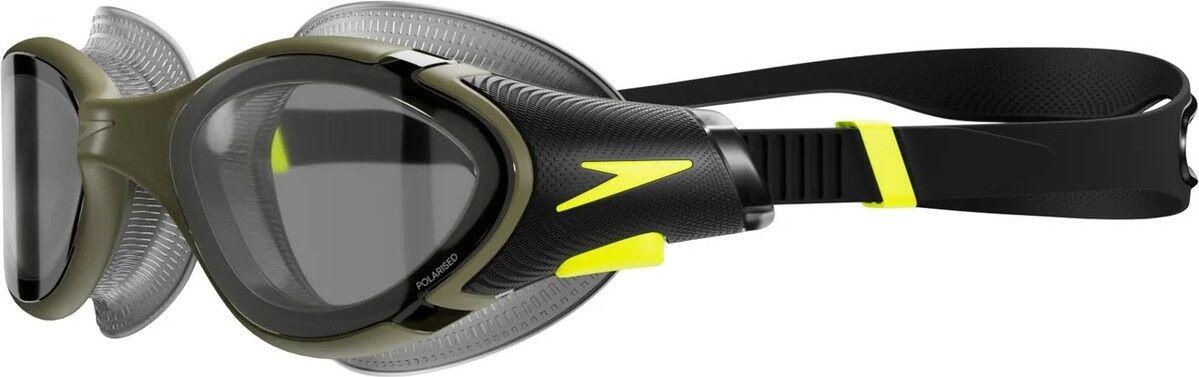 Speedo Polarized Biofuse 2.0 Schwimmbrille Schwarz / Grün 3/7