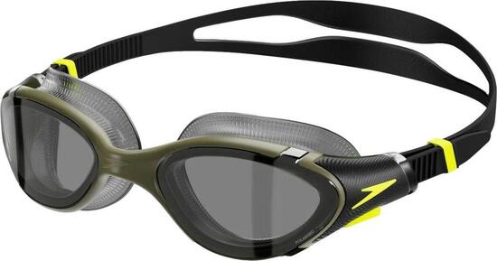 Gafas de natación Speedo Biofuse 2.0 con espejo - Negro/Hiper/Zafiro