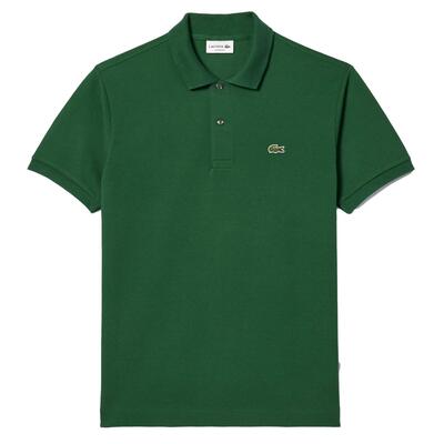 Lacoste Modello L1212 Short Sleeved Ribbed Collar S Colore Rosa