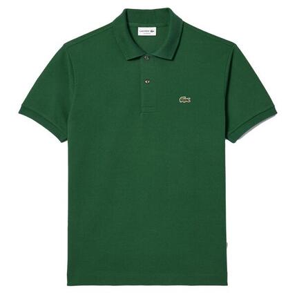 Lacoste Modèle L1212 Short Sleeved Ribbed Collar S Couleur Bleu