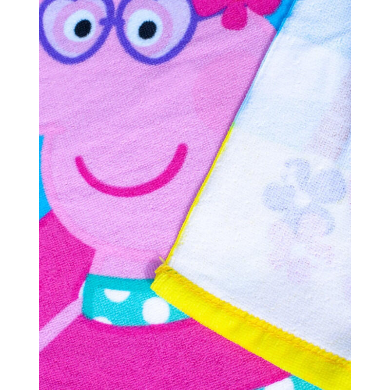 PONCHO ENFANT 50X100CM MICROFIBRE PEPPA PIG 3/3