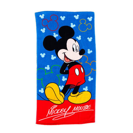 KINDERSTRANDTUCH 70X140CM BAUMWOLLE DISNEY MICKEY MOUSE