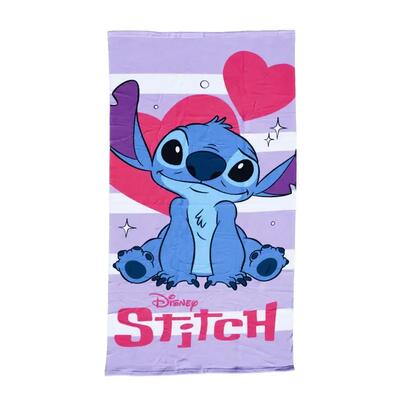 Kinderdoek 70x140cm microvezel disney stitch