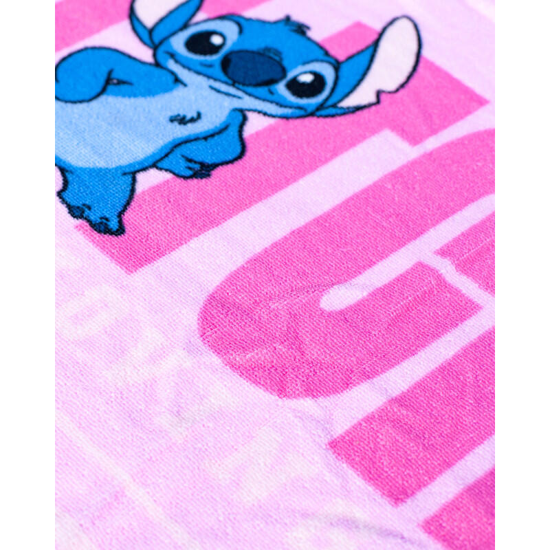PONCHO ENFANT 50X100CM MICROFIBRE DISNEY STITCH 4/4