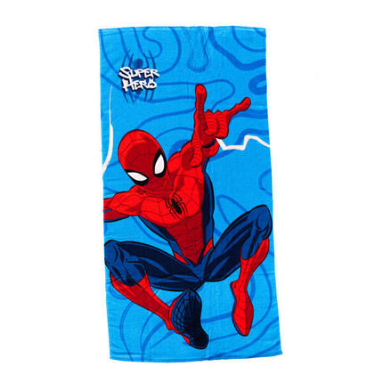 KINDERSTRANDTUCH 70X140CM BAUMWOLLE DISNEY SPIDER-MAN