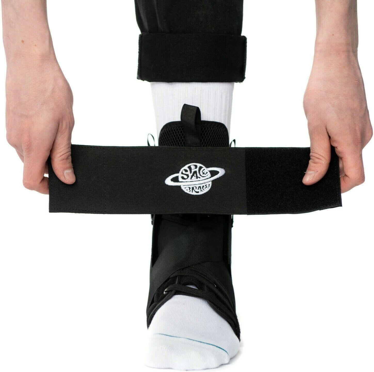 Space Brace Ankle Brace Incl. Whip Black - XS 2/3