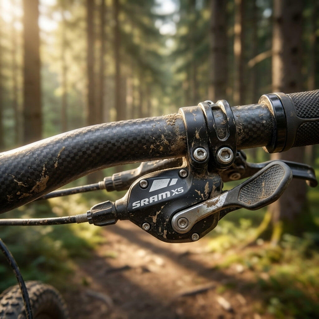 Controle de velocidade Sram X5 Trigger 2Sp Front Blk 2/3