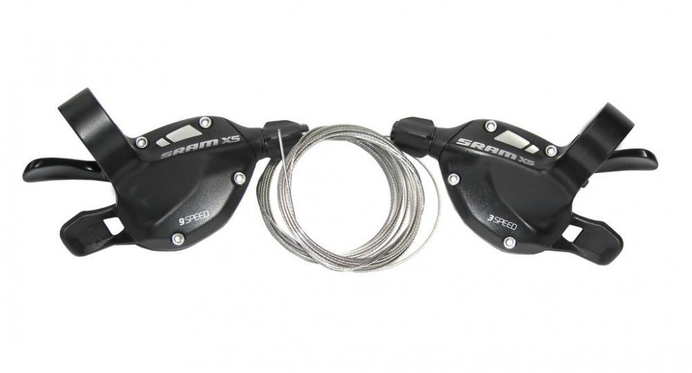 Controle de velocidade Sram X5 Trigger Set 3X9 Blk 2/3