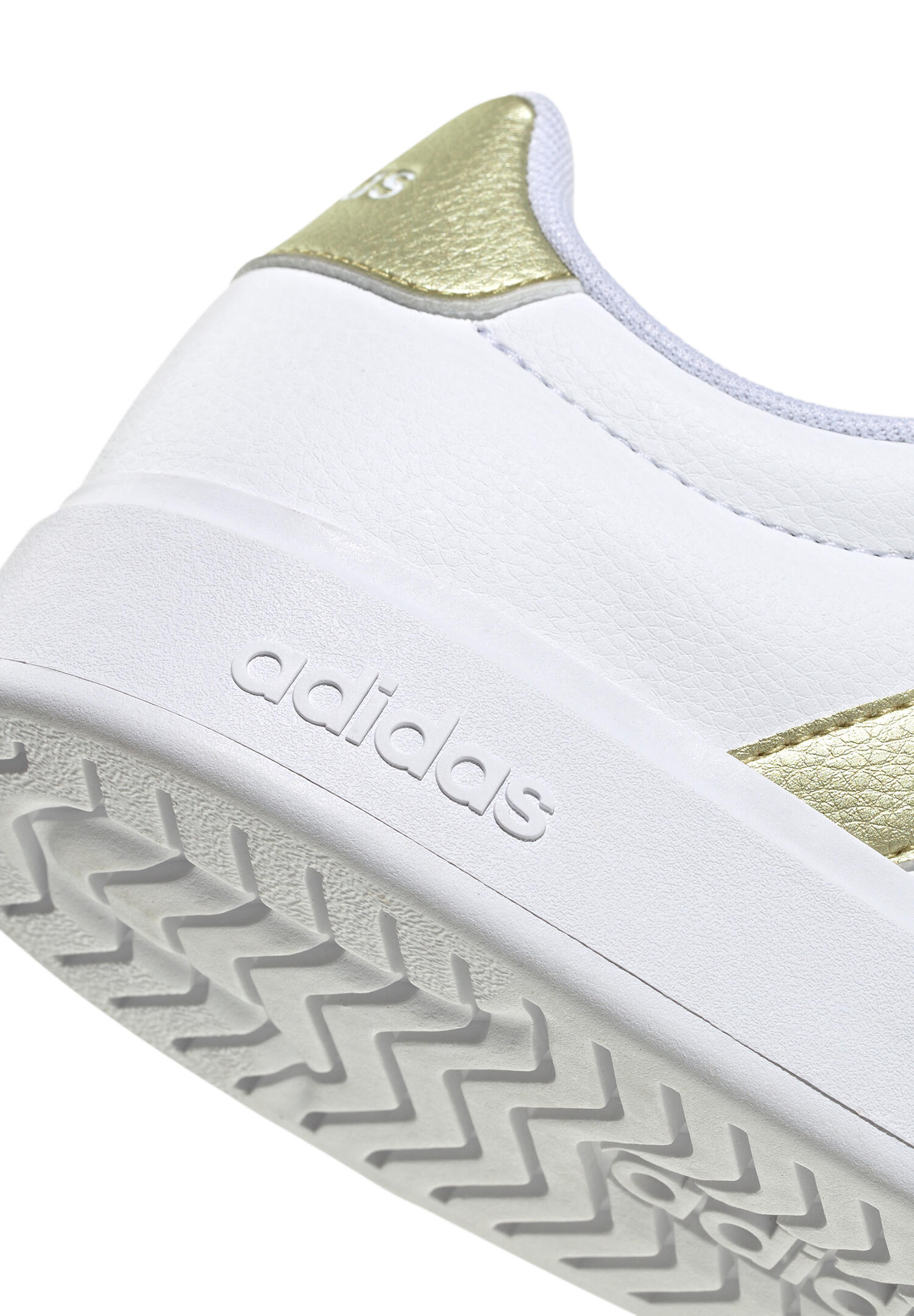 Adidas Damen STREETTALK Sneaker Frauen Streetstyle Schuhe IH4316 Weiß/Gold 5/7