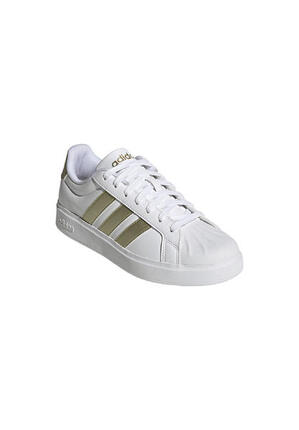 Adidas Damen STREETTALK Sneaker Frauen Streetstyle Schuhe IH4316 Weiß/Gold