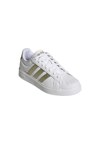 Adidas Damen STREETTALK Sneaker Frauen Streetstyle Schuhe IH4316 Weiß/Gold
