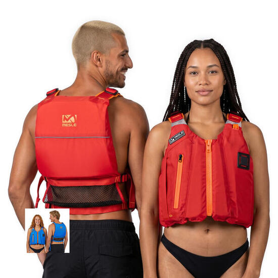 Gilet de Flottabilité 50N Kayak & SUP Unisexe Ara Mesh 50–120 kg – High-Back