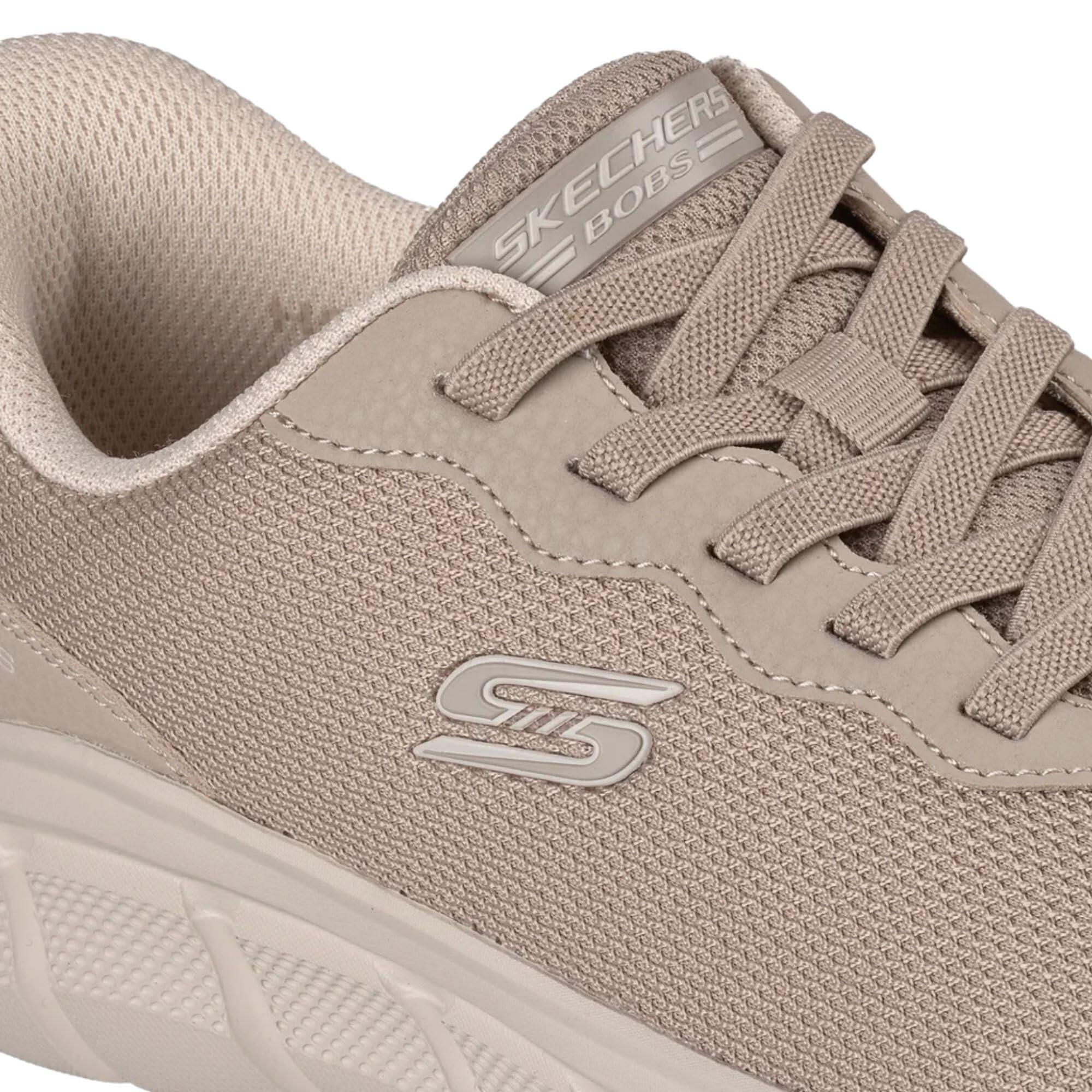 Skechers Bobs Sport Dames Sneakers Beige 5/7