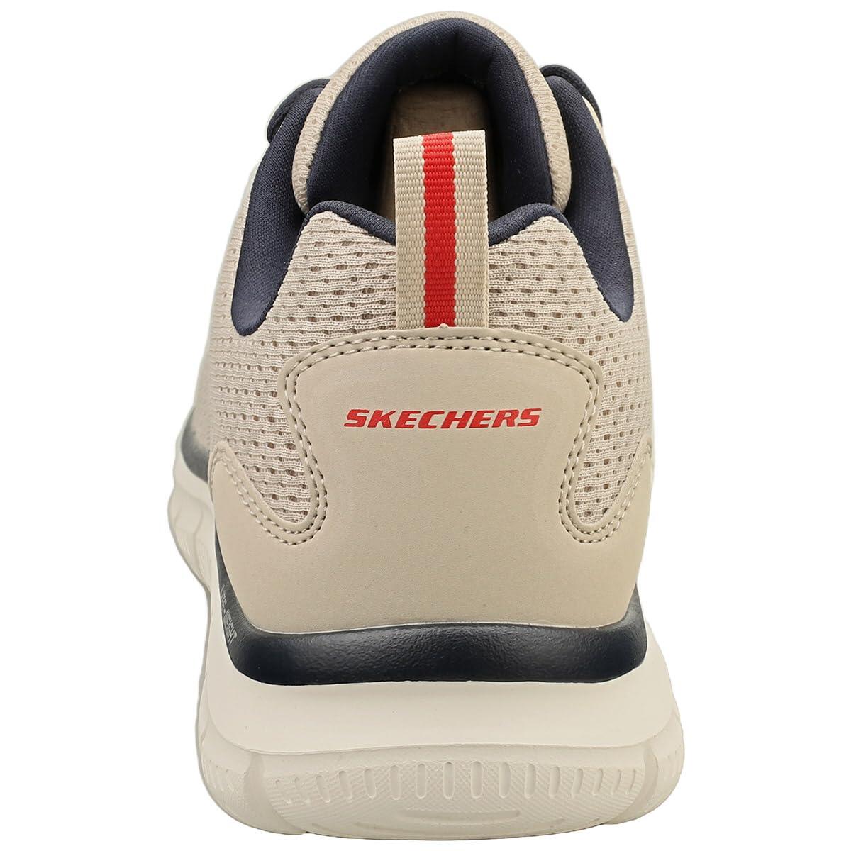 Baskets Skechers Track - Leshur, Beige, Hommes 7/7