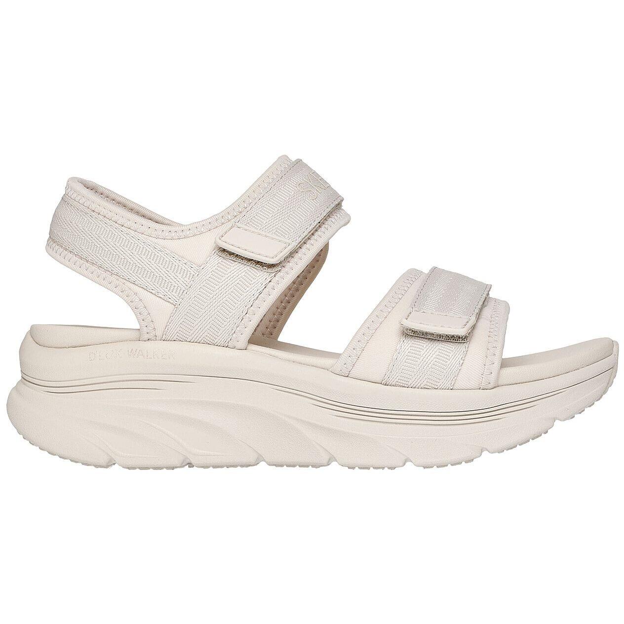 Sandalen Skechers D'lux Walker Sandal - Adored, Beige, Damen 3/5