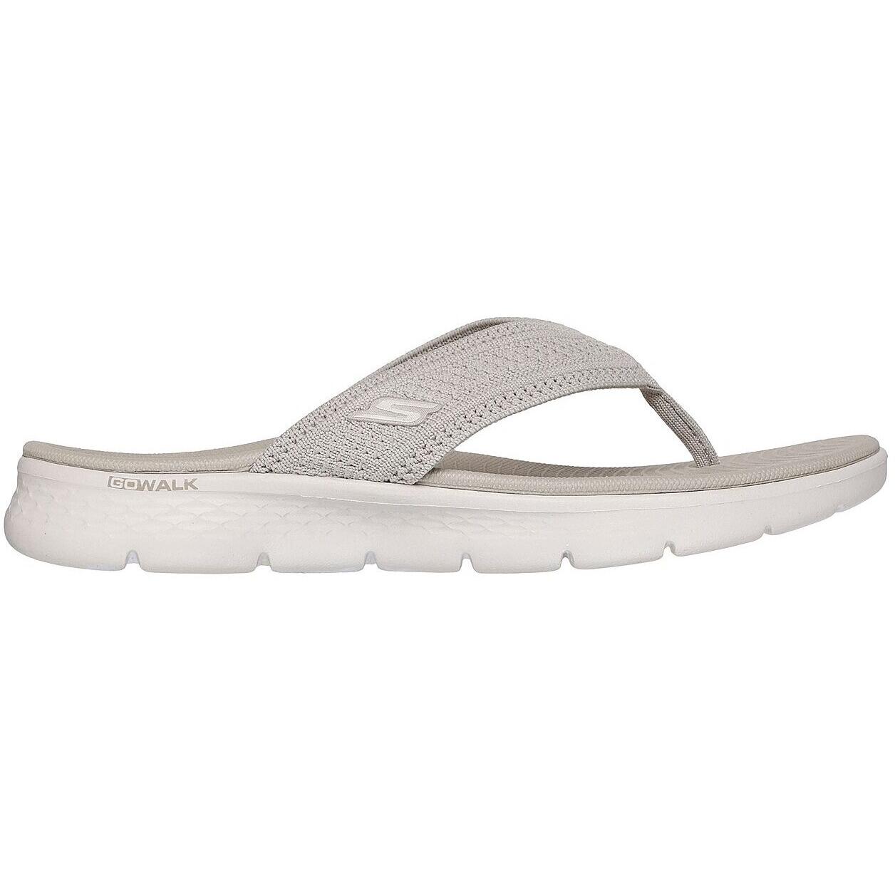 Slaan Skechers Go Walk Flex - Holly, Beige, Dames 3/5