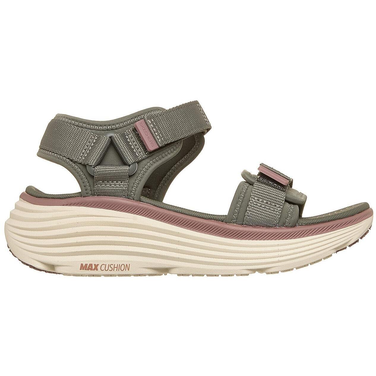 Sandalen Skechers Max Cushioning Endeavor Sanda, Grau, Damen 3/6