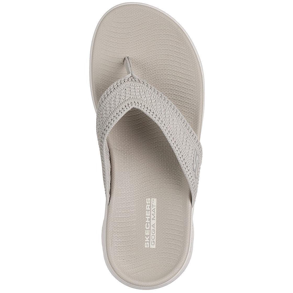 Slaan Skechers Go Walk Flex - Holly, Beige, Dames 2/5