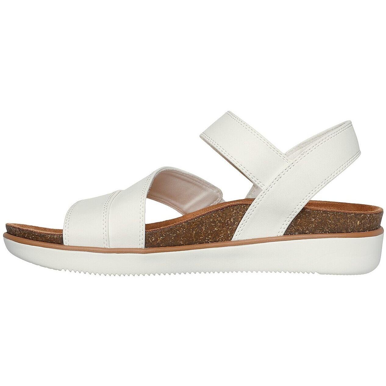 Sandali Skechers Lifted Comfort, Bianca, Donne 5/5
