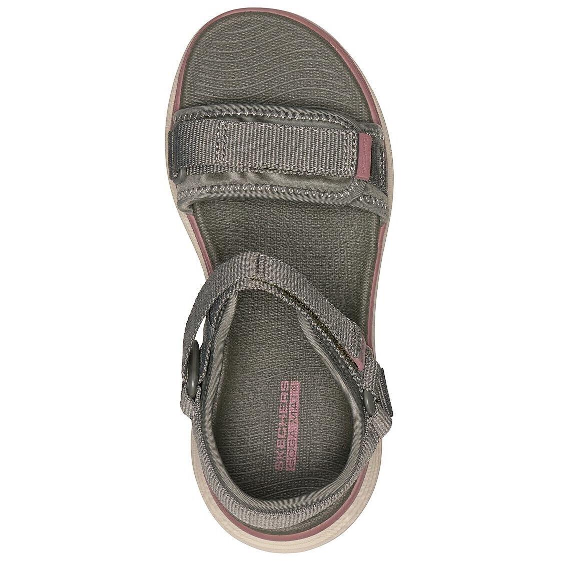 Sandalen Skechers Max Cushioning Endeavor Sanda, Grau, Damen 2/6