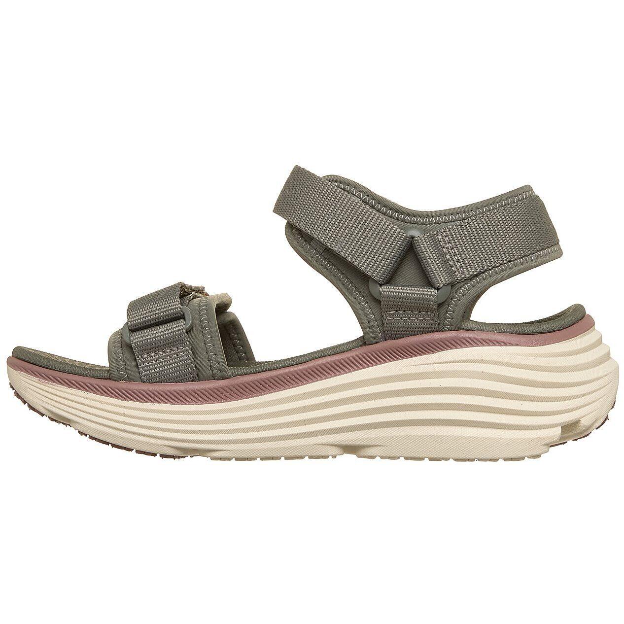 Sandalen Skechers Max Cushioning Endeavor Sanda, Grau, Damen 5/6
