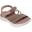 Sandale femei Skechers Go Walk Flex Sandal, Maro