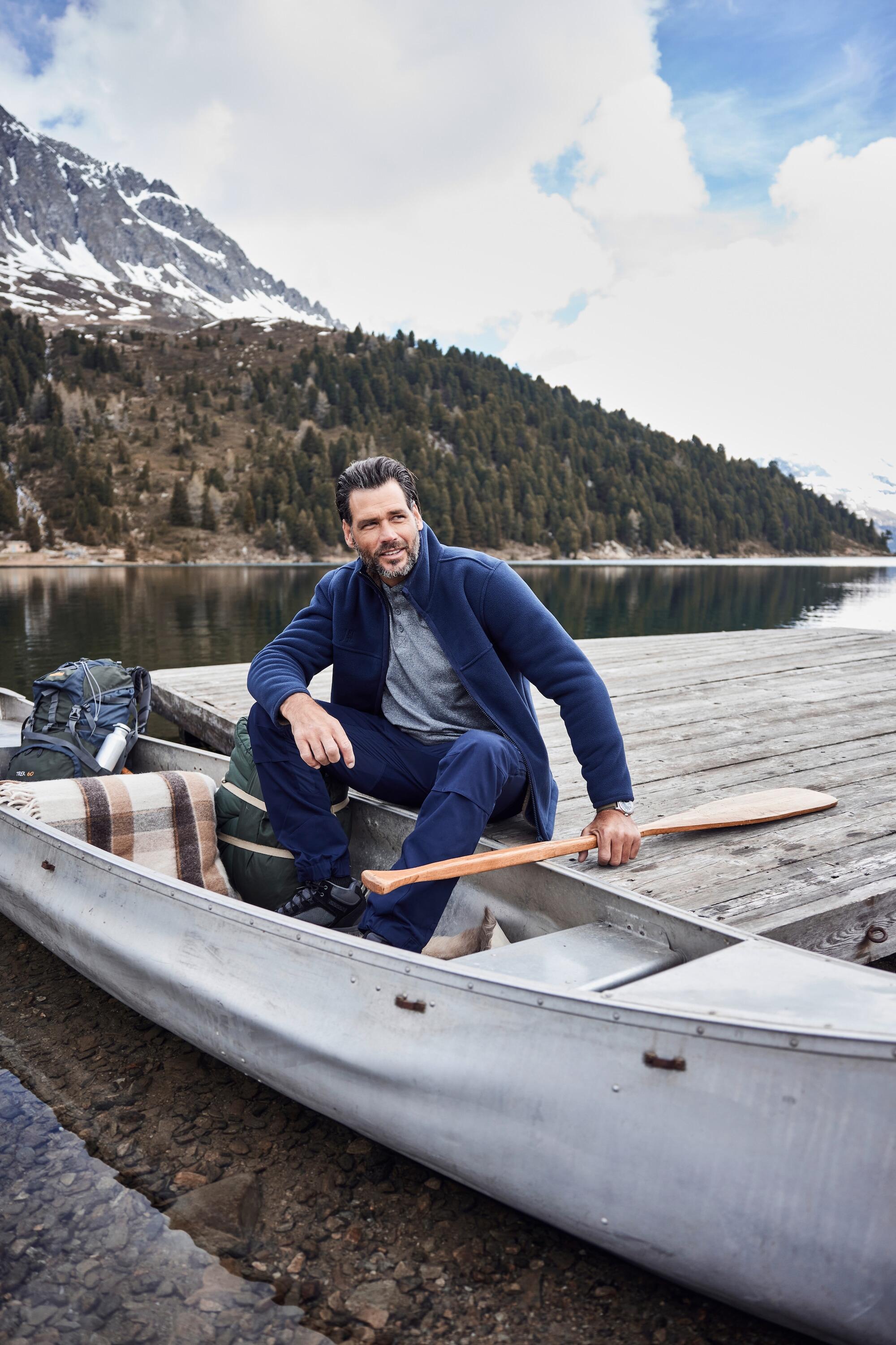 Hommes Henley technique FLEXNAMIC® Trekking manches longues 5/5