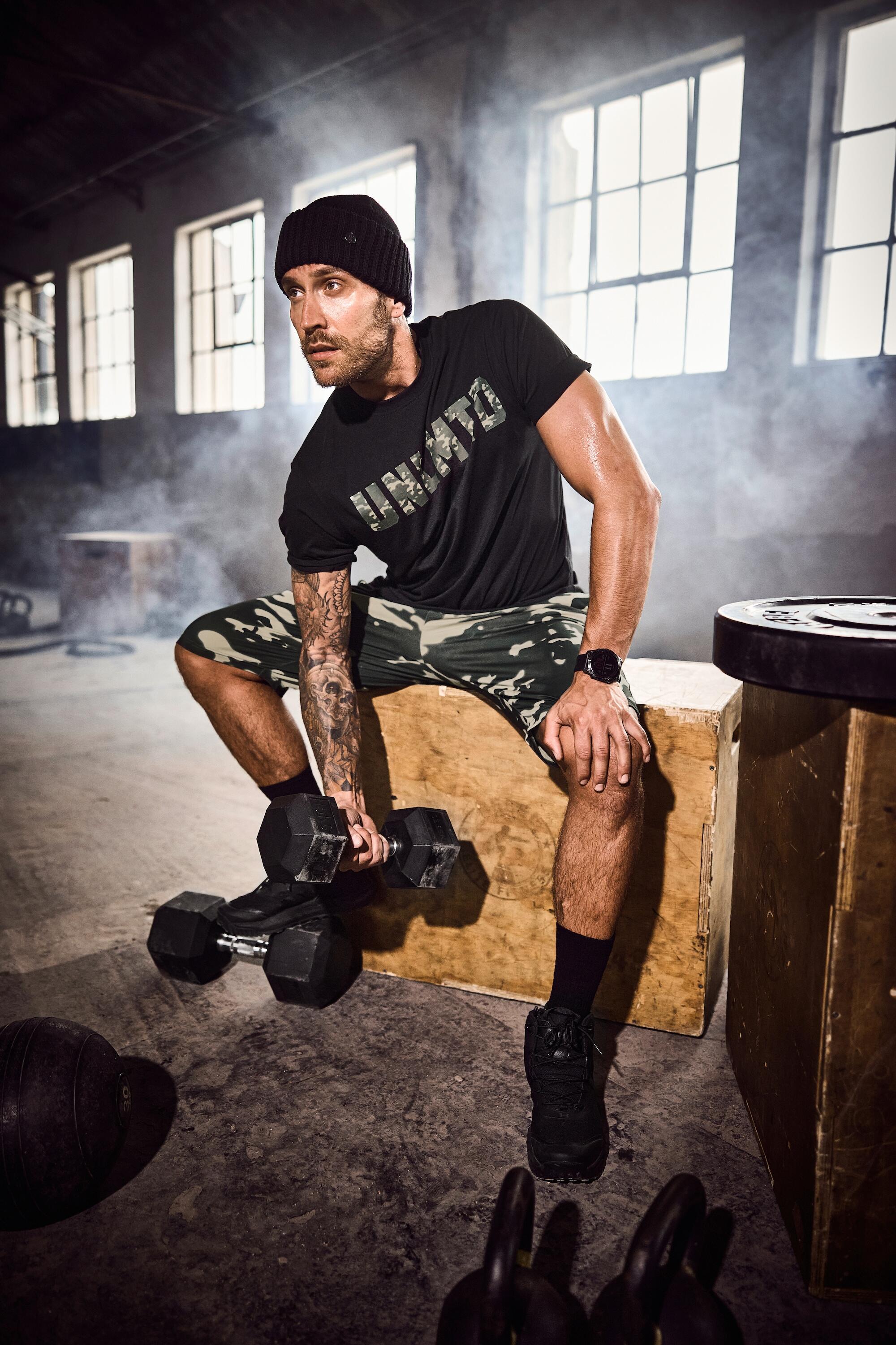 Hommes T-shirt technique à manches courtes séchage QuickDry collection Fitness 6/6