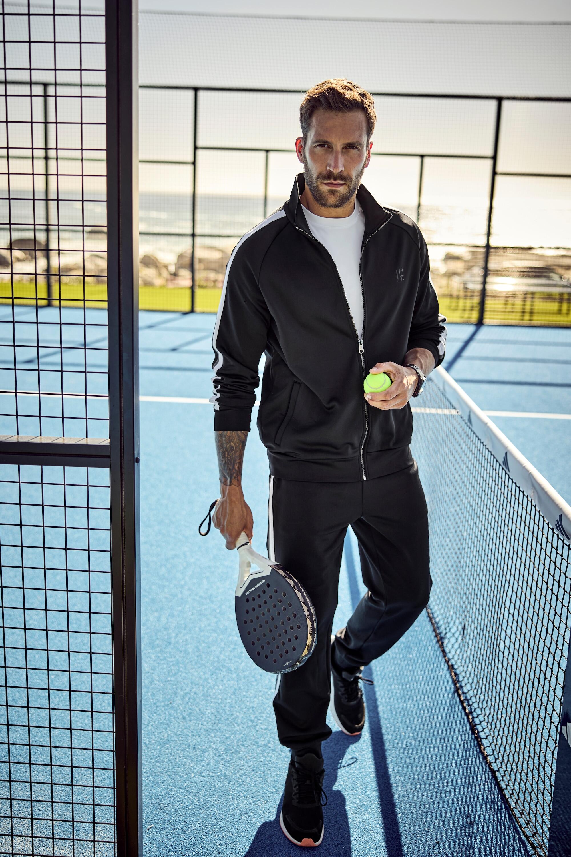 Hommes Veste en molleton FLEXNAMIC col montant collection Tennis 7/7