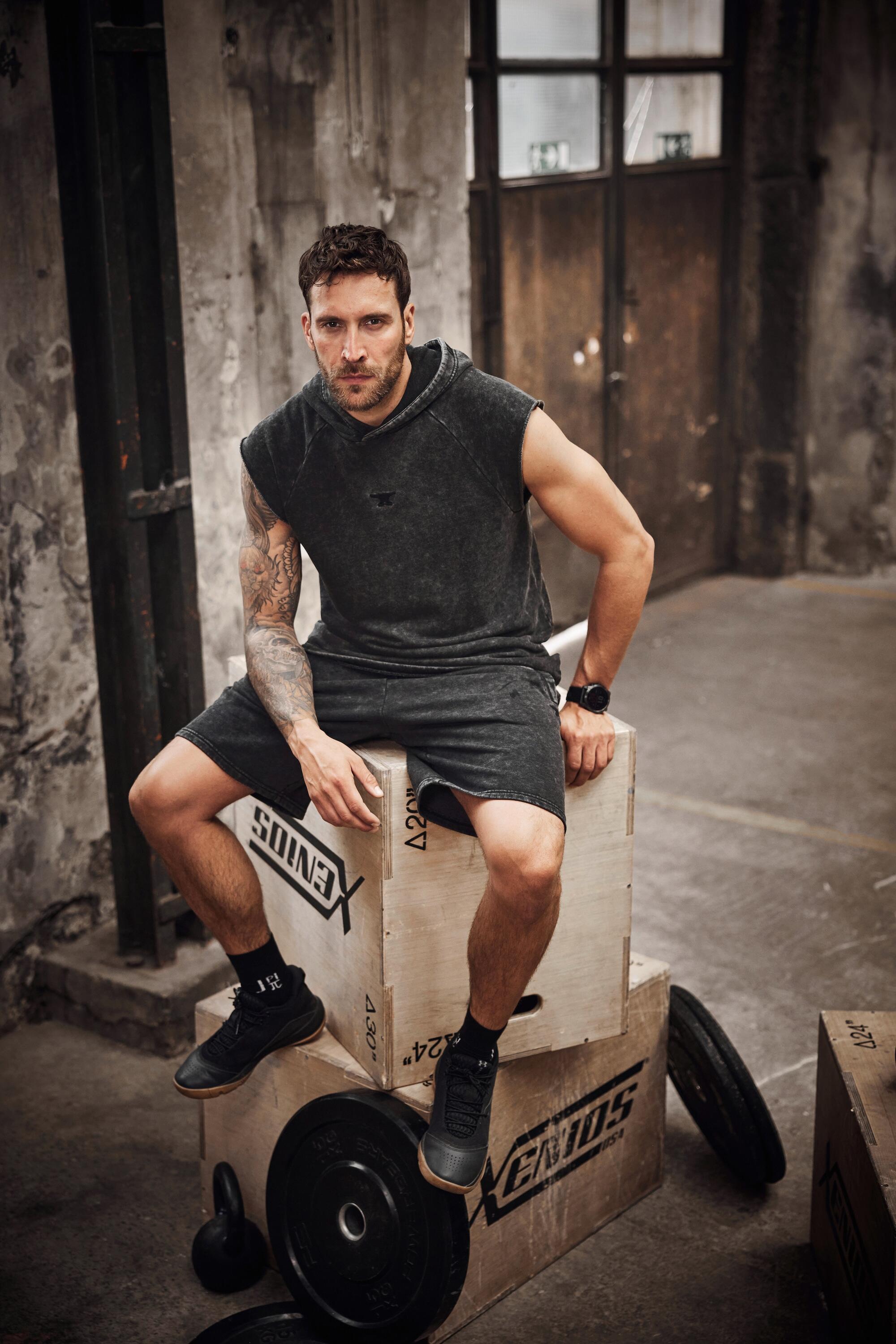 Hommes Sweat-shirt sans manches collection Fitness 5/5