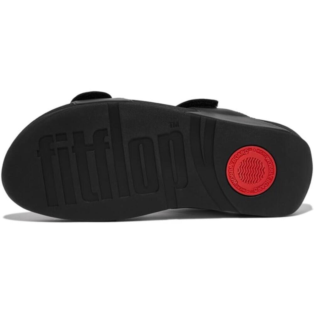 Lulu Adjustable Piel Negra | Fitflop Sandalias 3/7