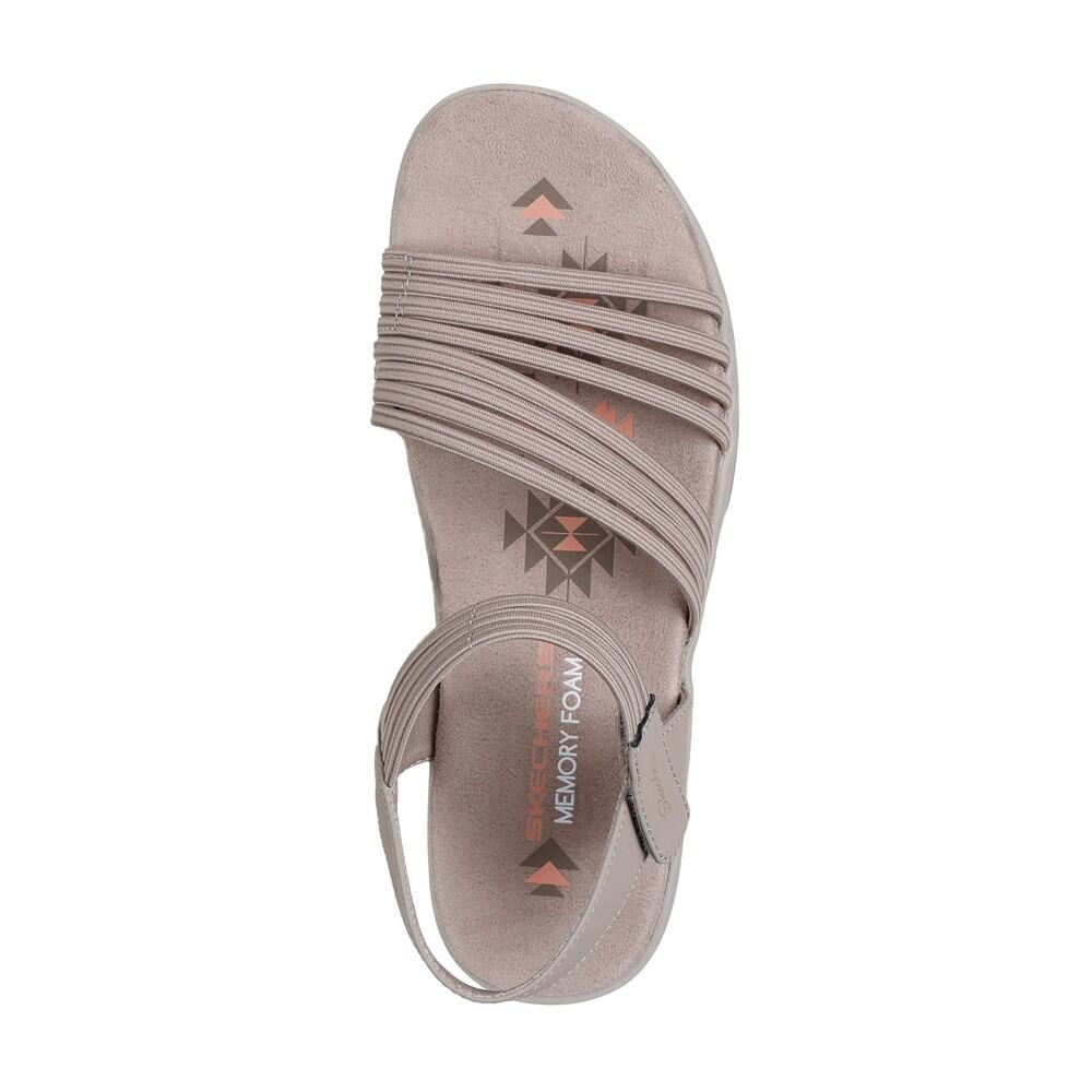 Skechers Reggae Slim Coffee Run Taupe - Sandalias 4/7