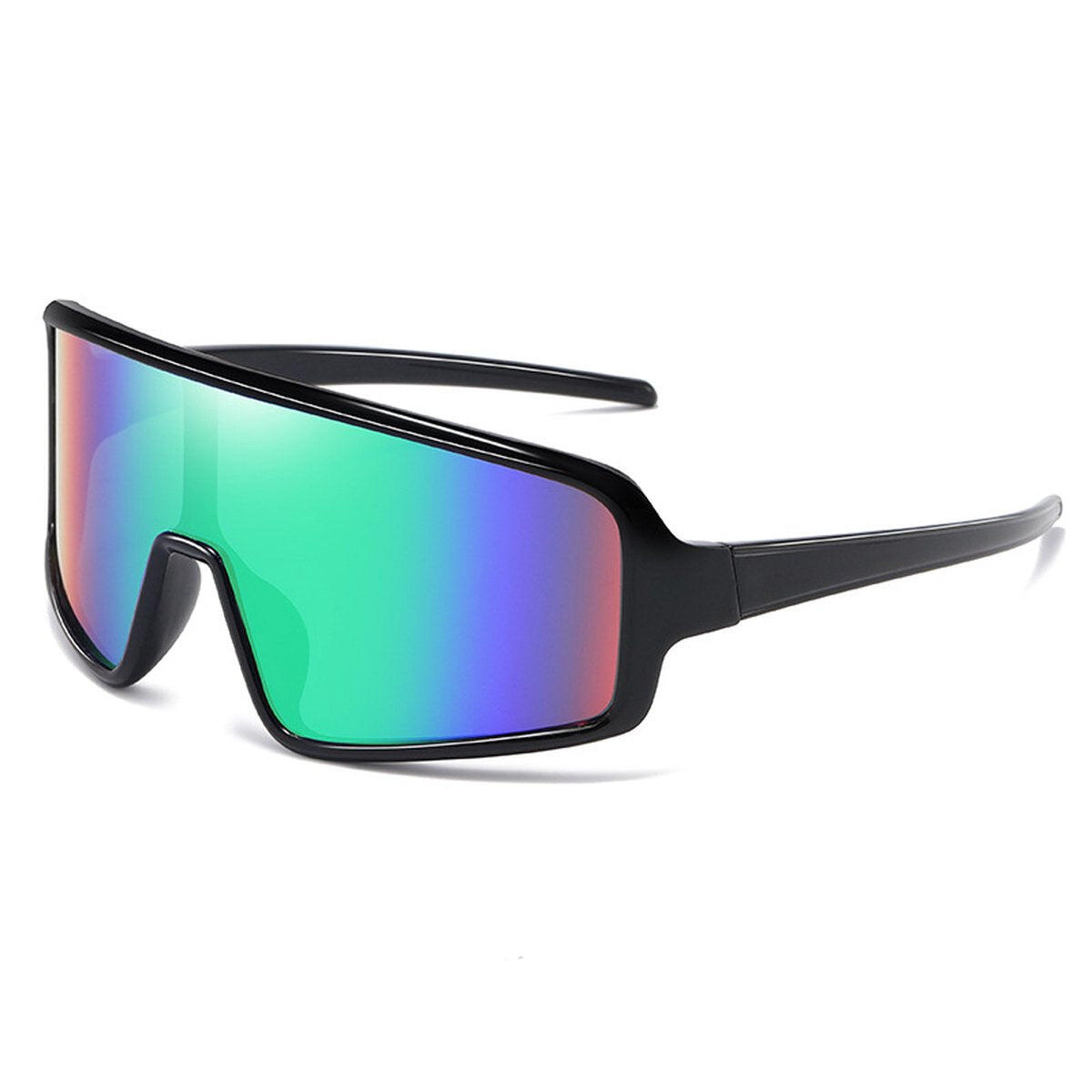 Extra-Large Frame Cycling and Sport Sunglasses - Green