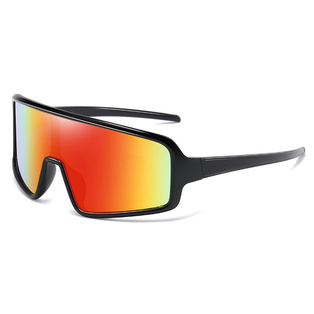 Extra-Large Frame Cycling and Sport Sunglasses - Red