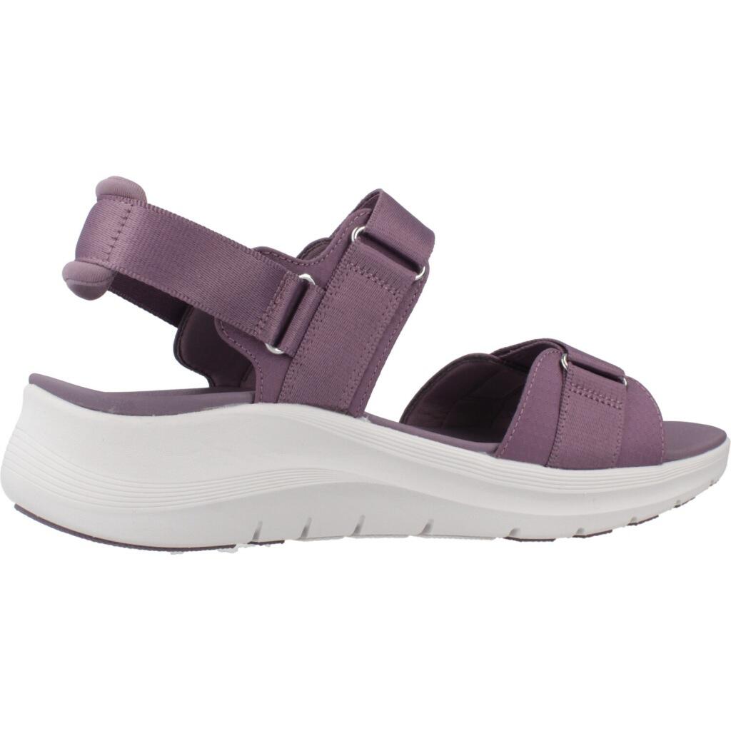SandÁlias Rasas Mulher Skechers  Roxo 4/5